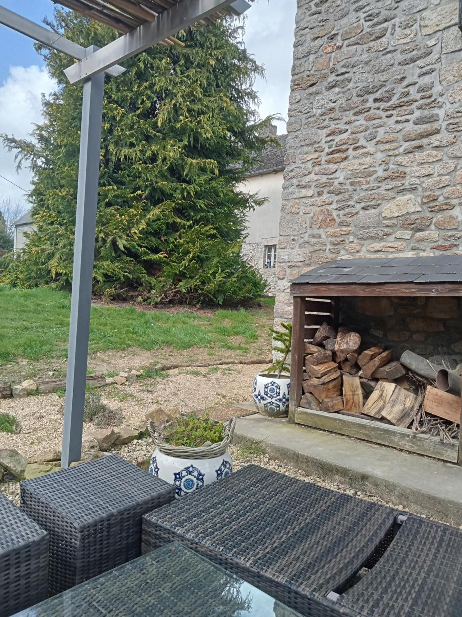 Gite Bleu Brittany Near Dinan Plumaudan Bagian luar foto
